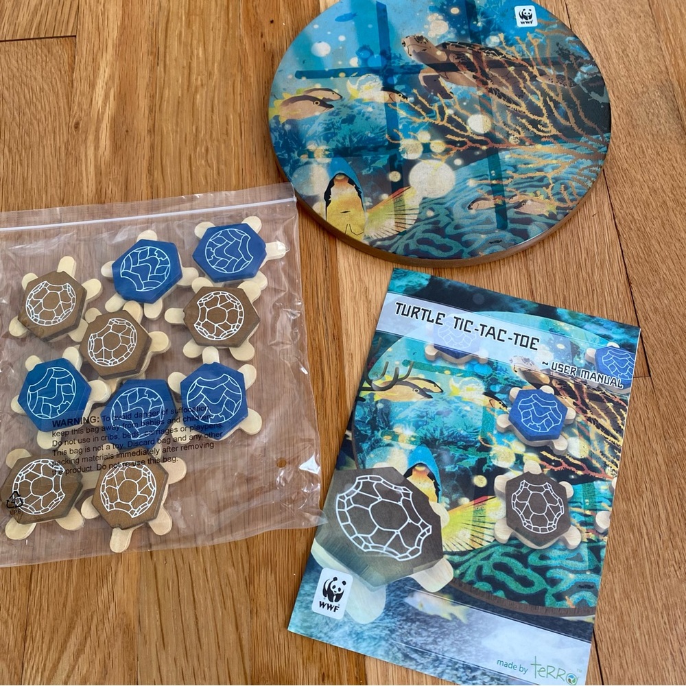 Wooden Game Toy sea Ocean Turtle